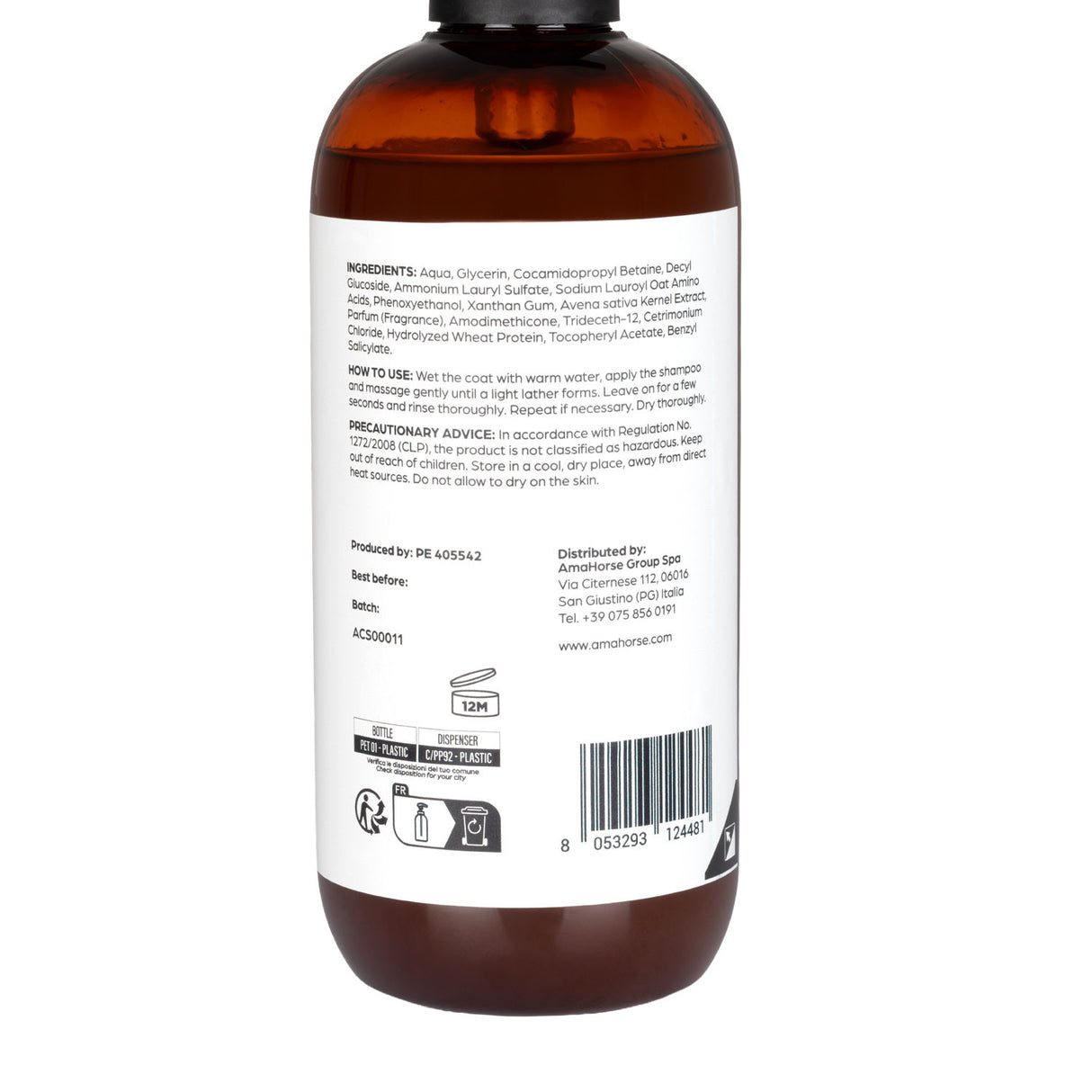 Coconut and oat silky effect shampoo 500ml