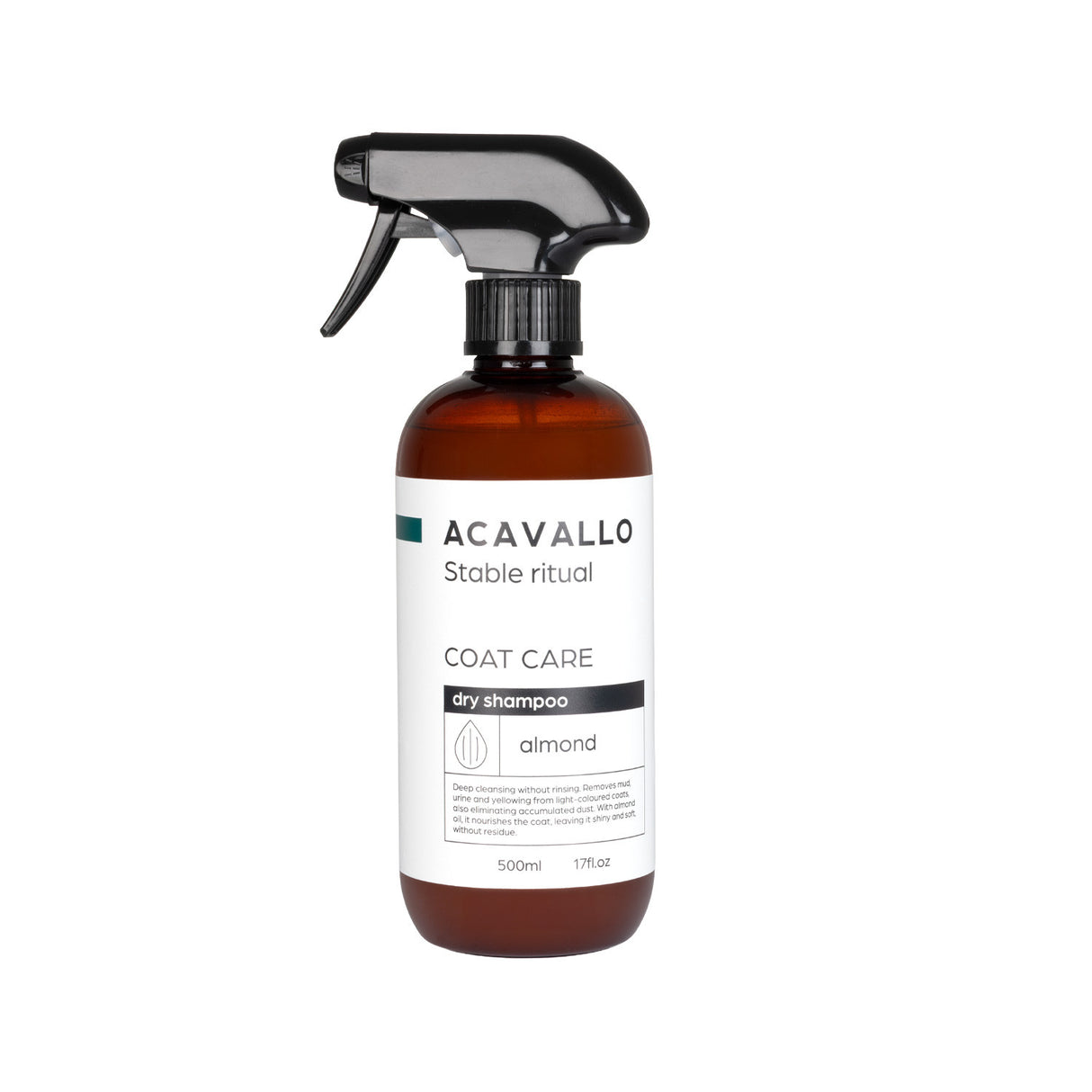 Almond dry shampoo