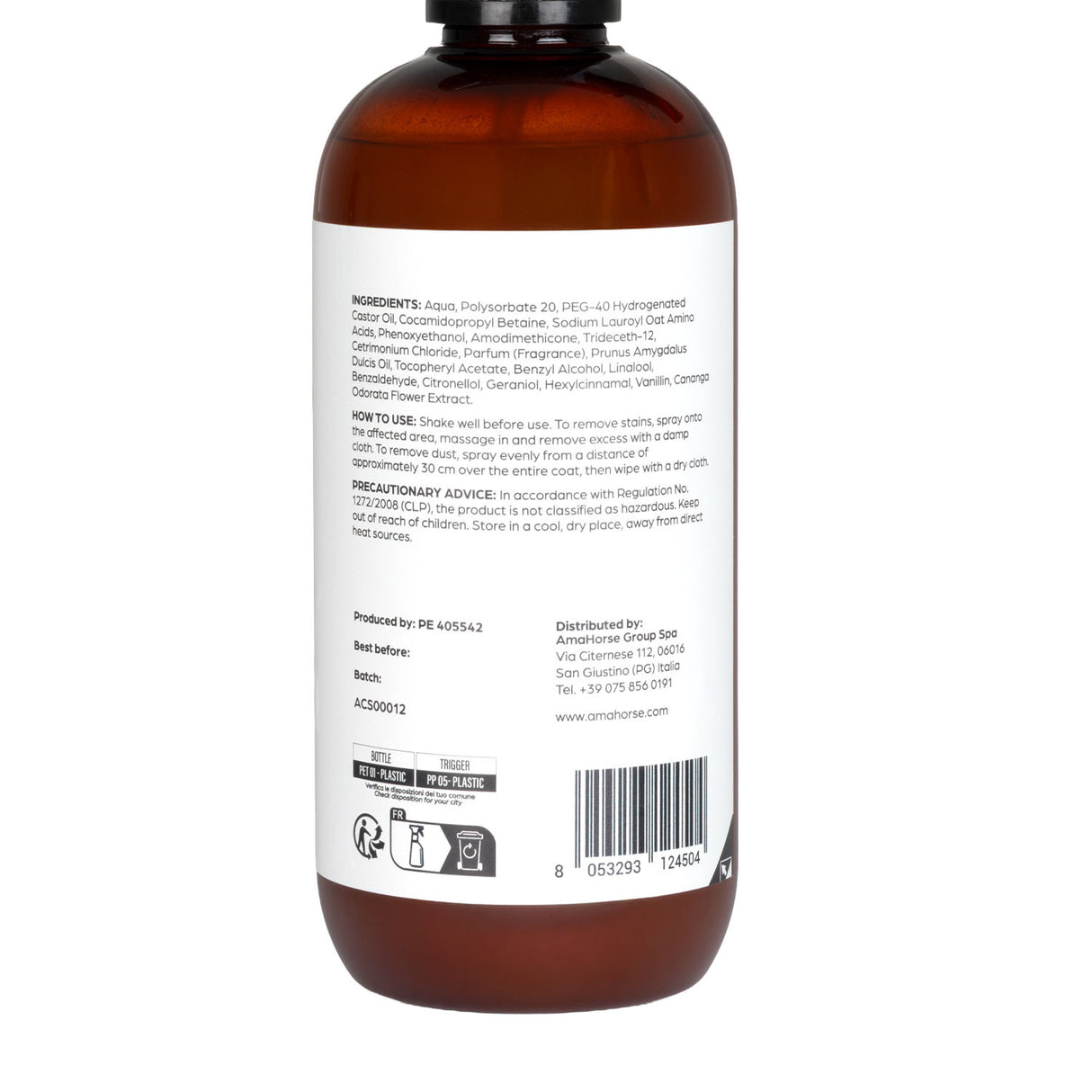 Almond dry shampoo