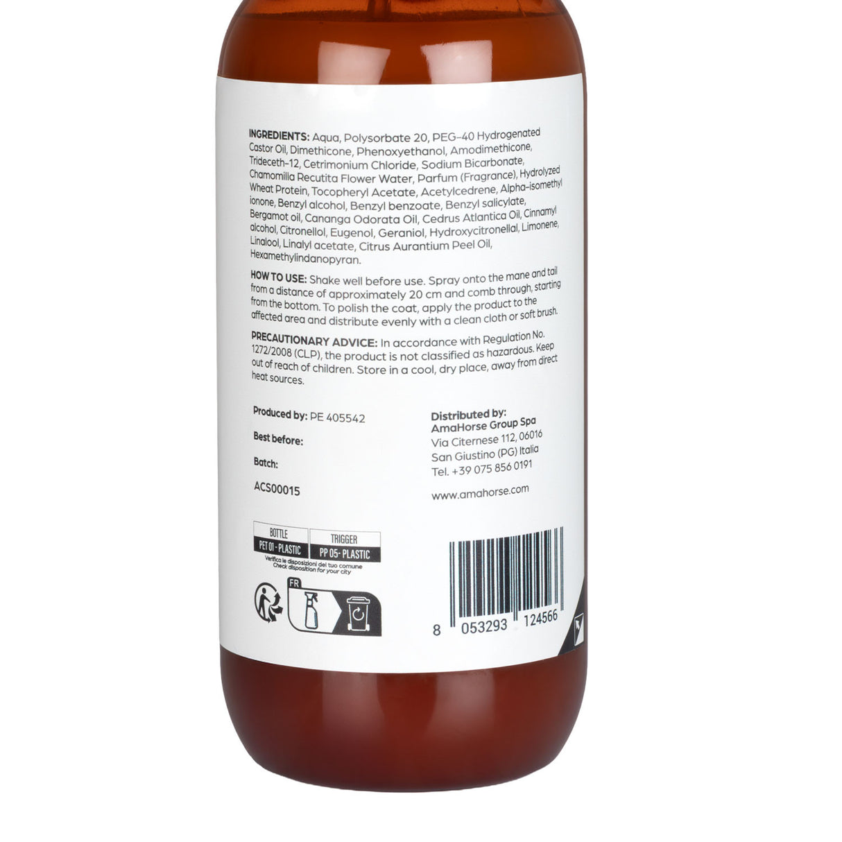 Honey and vanilla detangler 500ml