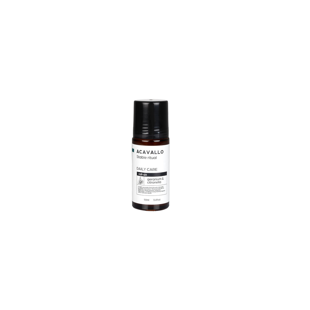 Geranium lemongrass and neem cream roll-on for muzzle 100ml