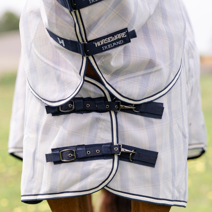Horseware Ireland Newmarket Quarter Horse Plus Fly Sheet #colour_witney-navy