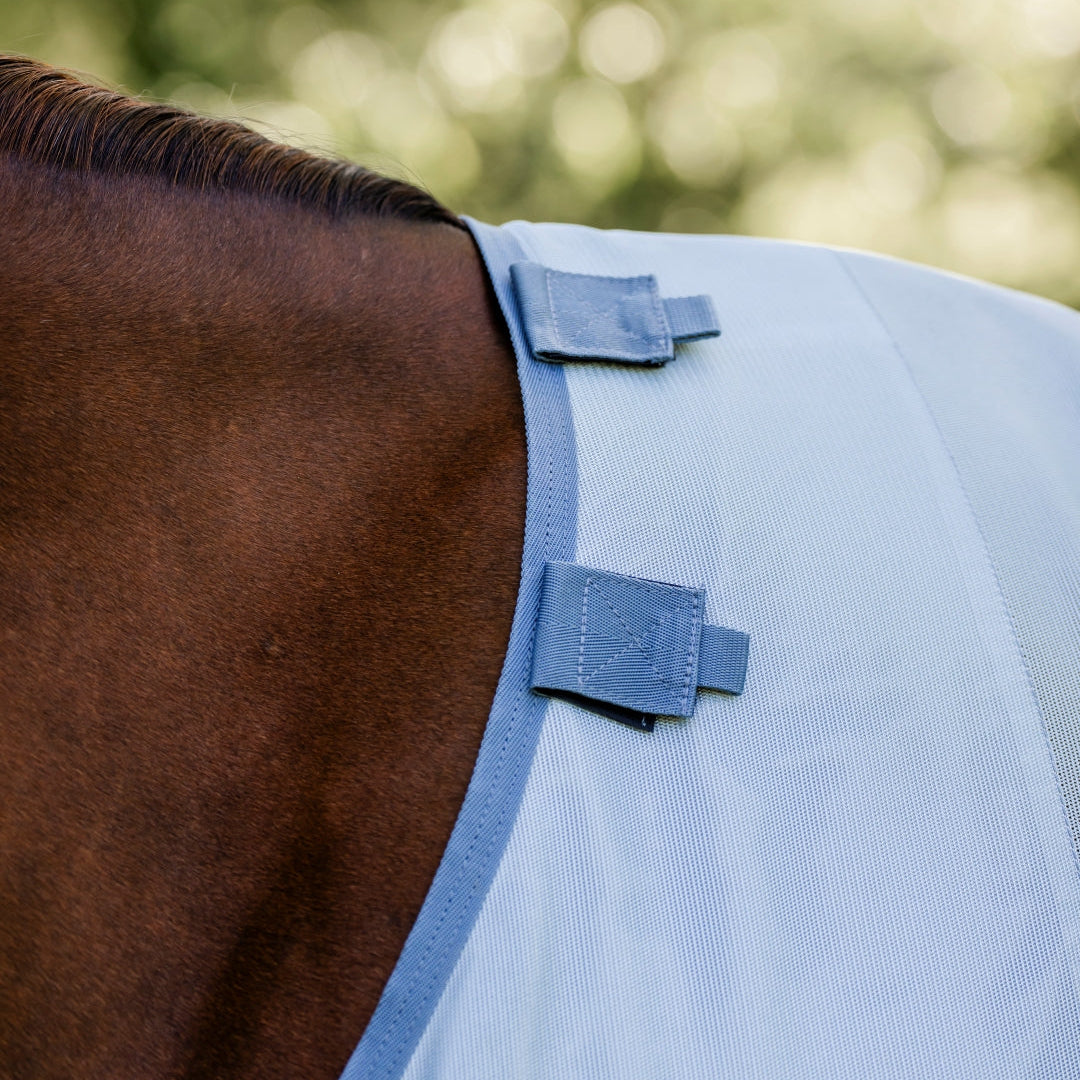 Horseware Ireland Amigo Bug Rug Fly Sheet #colour_heather-blue-blue-silver