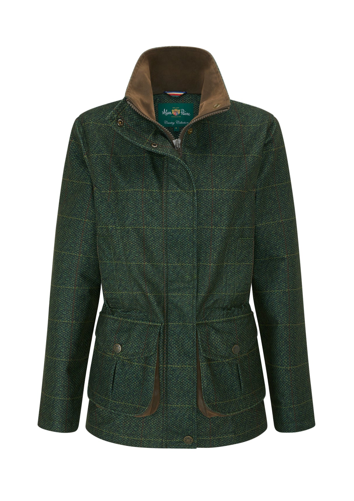 Alan Paine Ladies Didsmere Coat #colour_myrtle