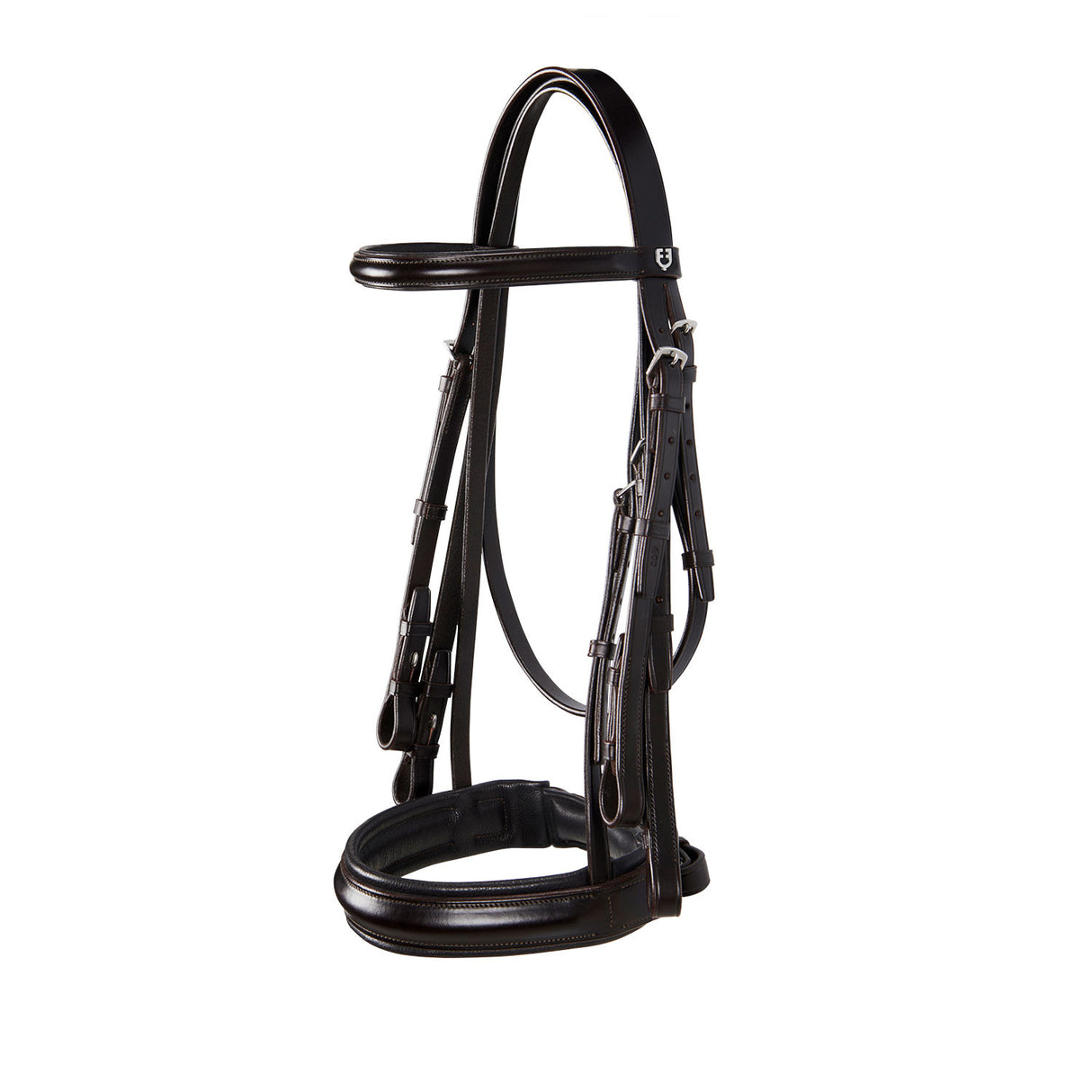 Leather dressage bridle