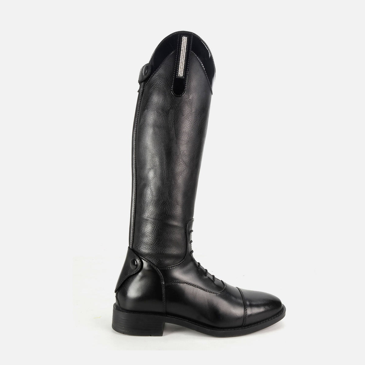 Bottes d'équitation Brogini Como Piccino Patent Top pour enfants