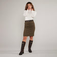 Toggi Ladies Balvenie Tweed Skirt #colour_castleton-tweed