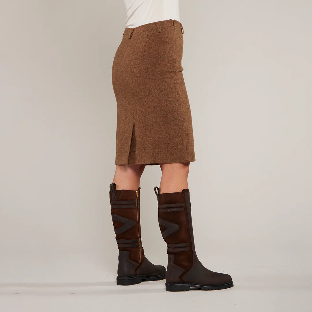 Toggi Ladies Balvenie Tweed Skirt #colour_linton-tweed