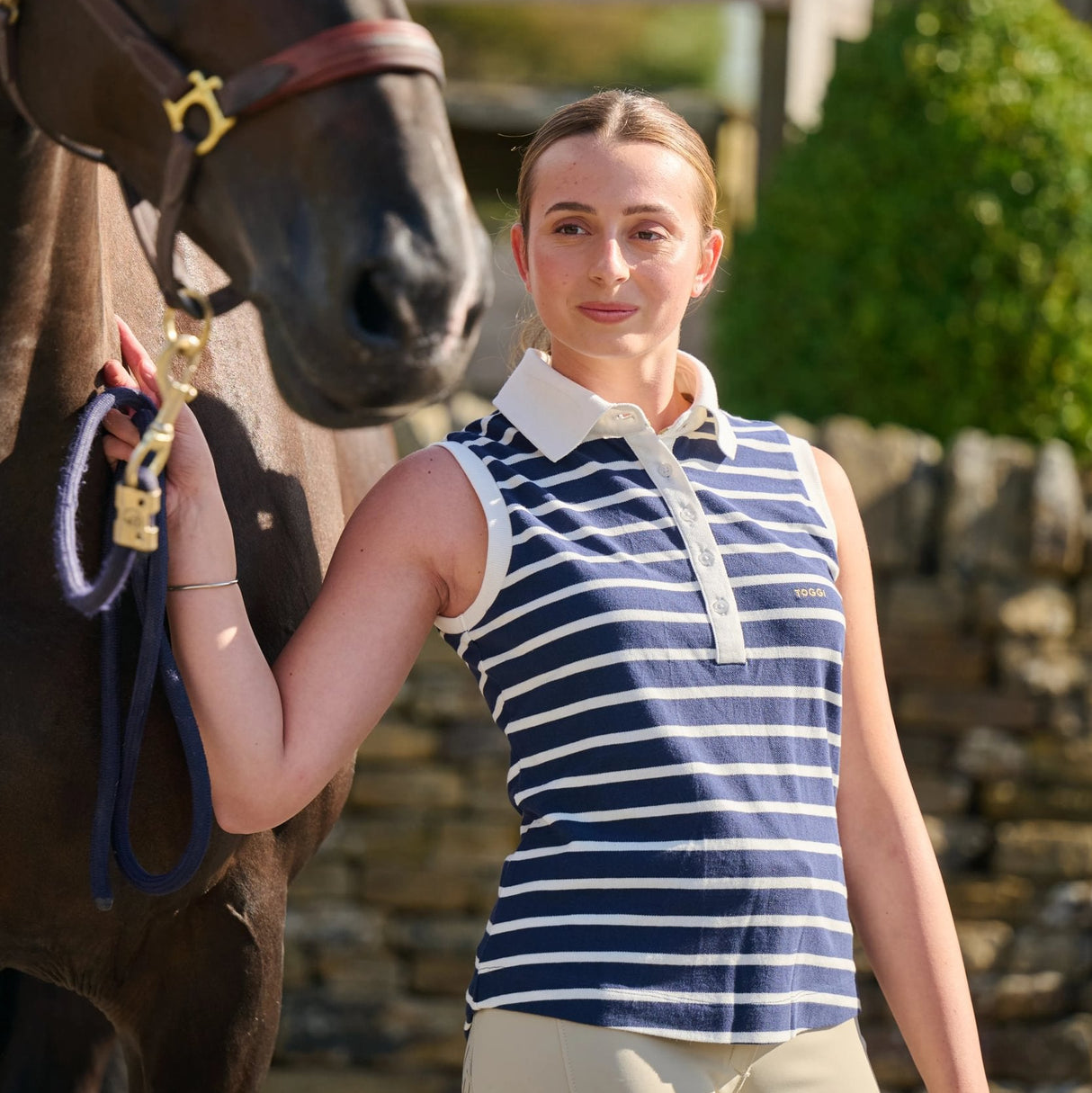 Toggi Womens Bamber Sleeveless Polo Shirt