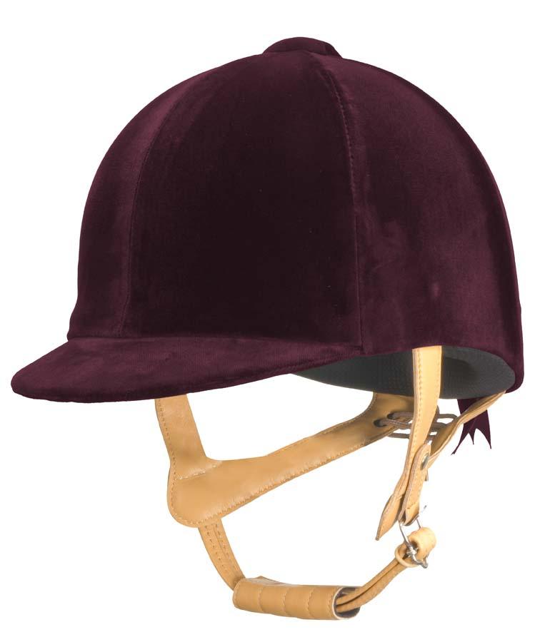 Champion CPX Supreme Riding Hat #colour_burgundy