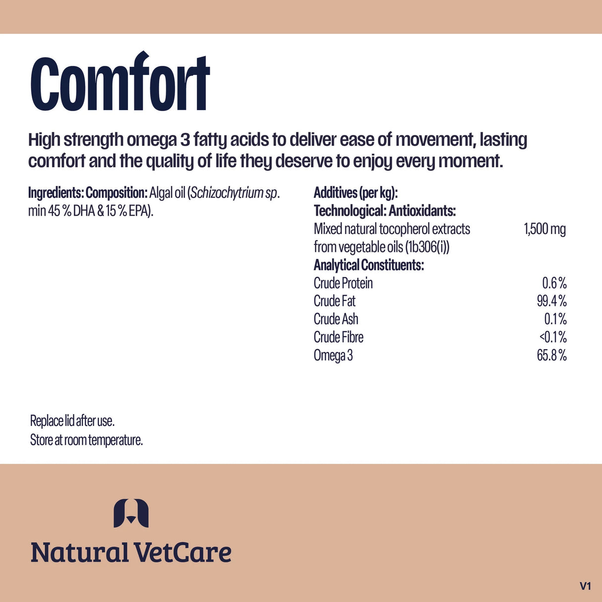 Natural Vet Care Comfort Joint Liquid for Dogs