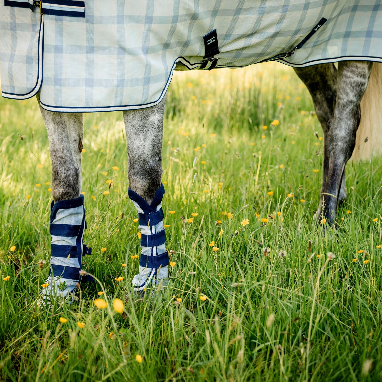 Horseware Ireland Newmarket Fly Boots #colour_witney-navy