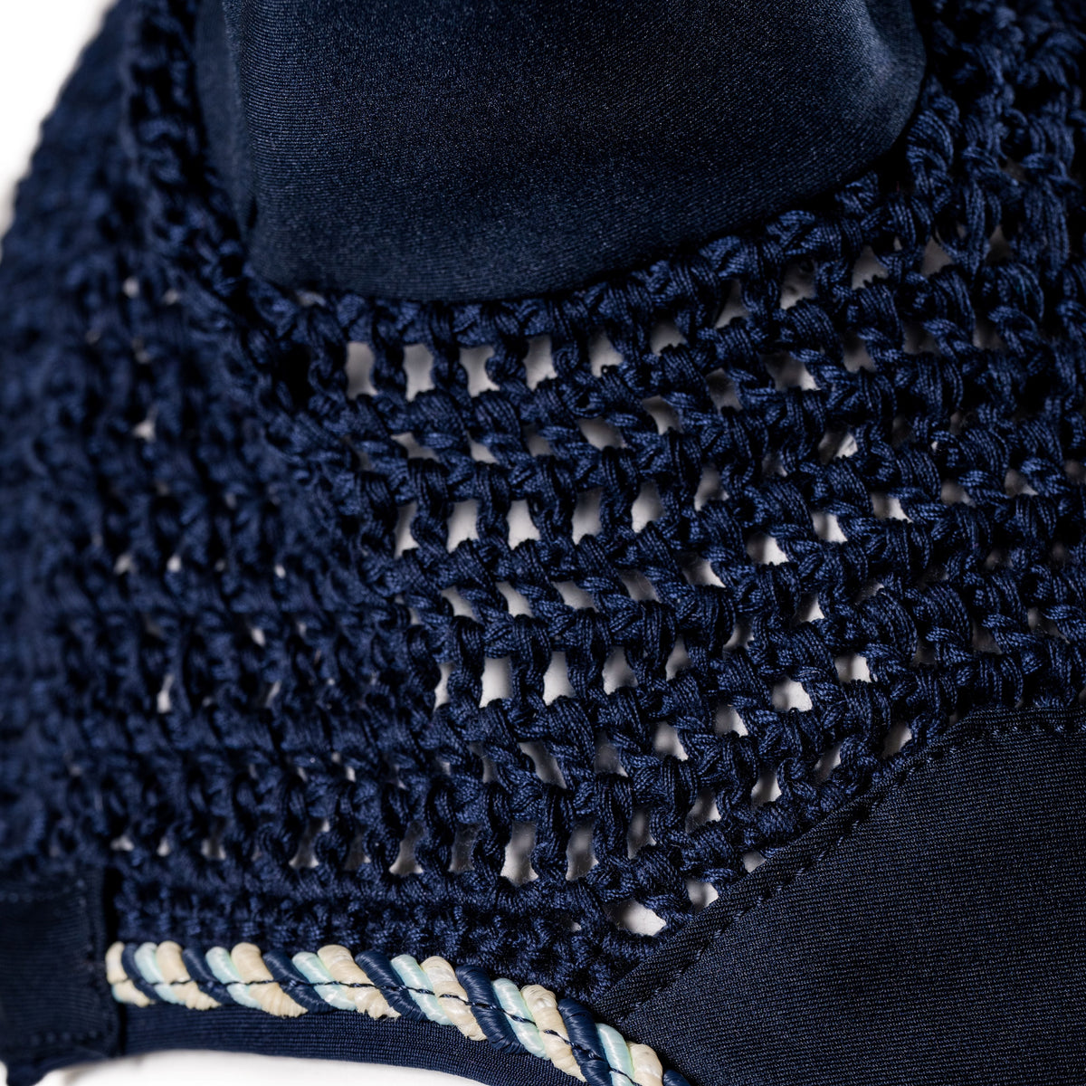 Horseware Ireland Newmarket Ear Net #colour_witney-navy