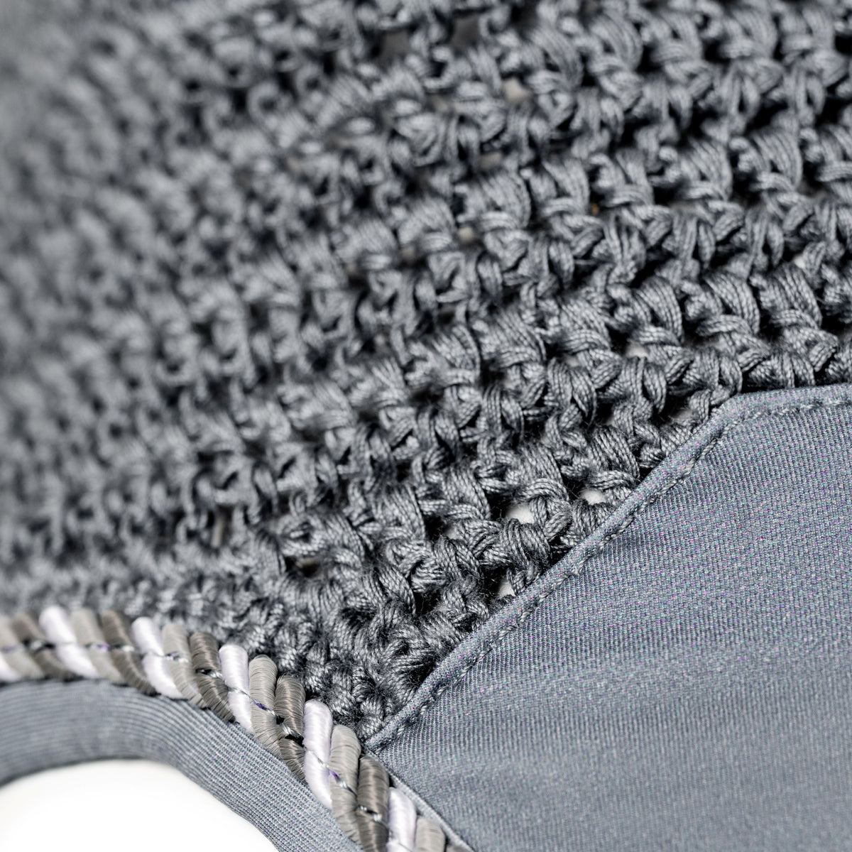 Horseware Ireland Newmarket Ear Net #colour_witney-charcoal