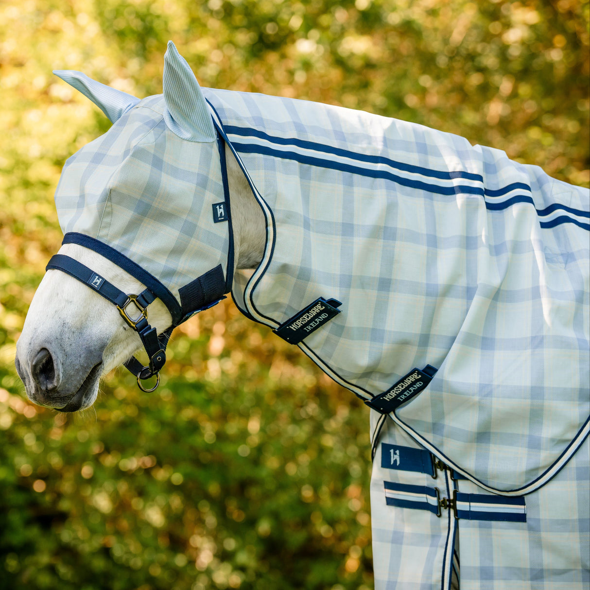 Horseware Ireland Newmarket Plus Fly Sheet #colour_witney-navy