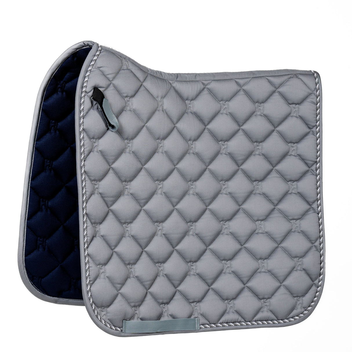 Horseware Ireland Newmarket Dressage Pad #colour_witney-charcoal