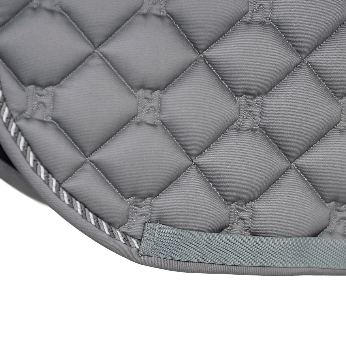 Horseware Ireland Newmarket Close Contact Saddle Pad #colour_witney-charcoal