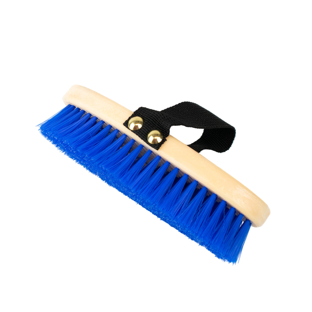 GS Equestrian & Country Plastic Body Brush #colour_blue