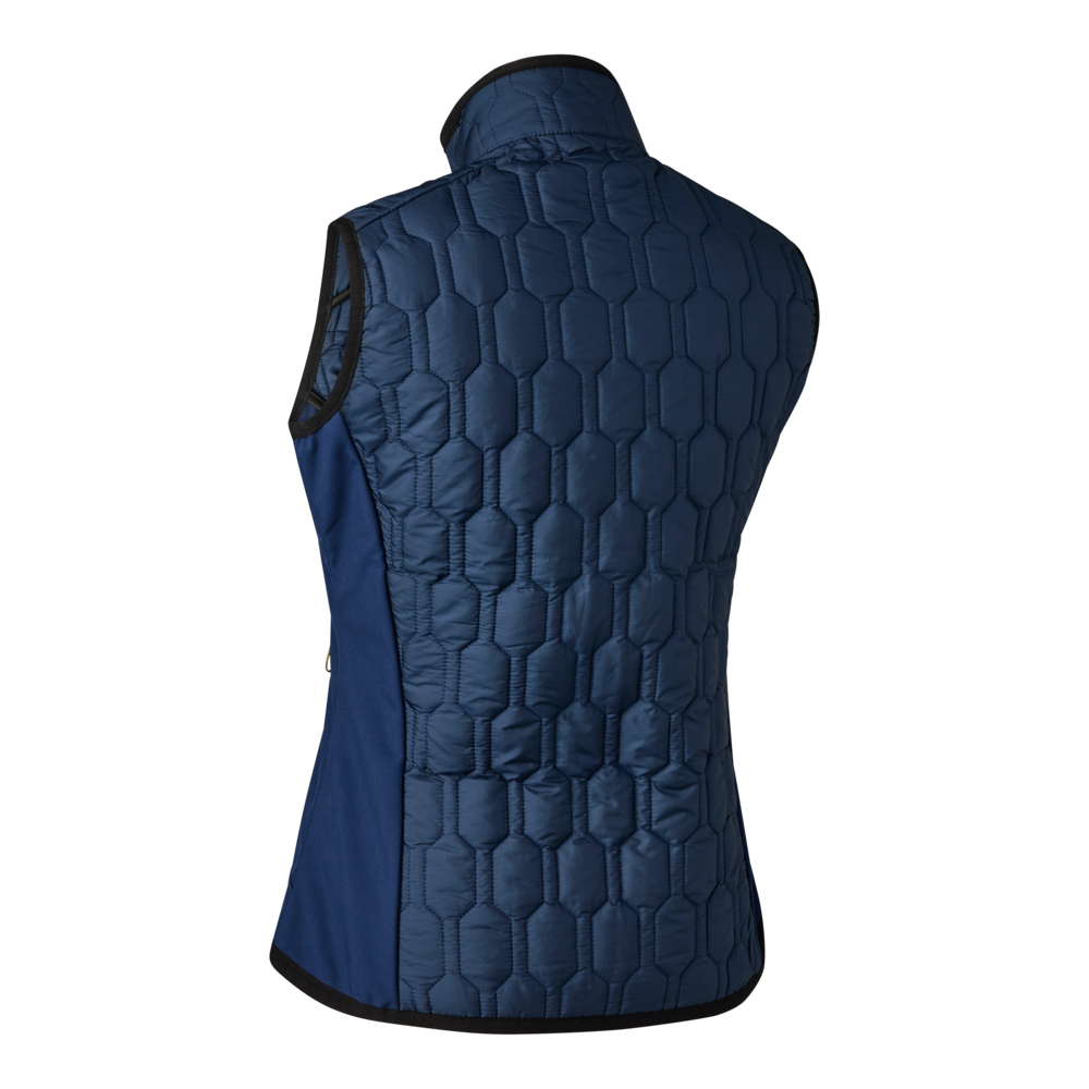 Deerhunter Women's Mossdale Quilted Waistcoat #colour_dress-blues