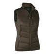 Deerhunter Women's Heat Padded Waistcoat #colour_wood