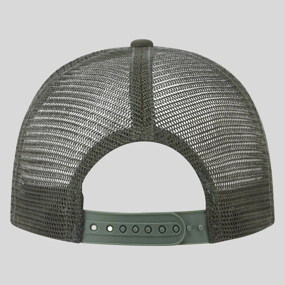 Ridgeline Signature Trucker Cap #colour_deep-forest