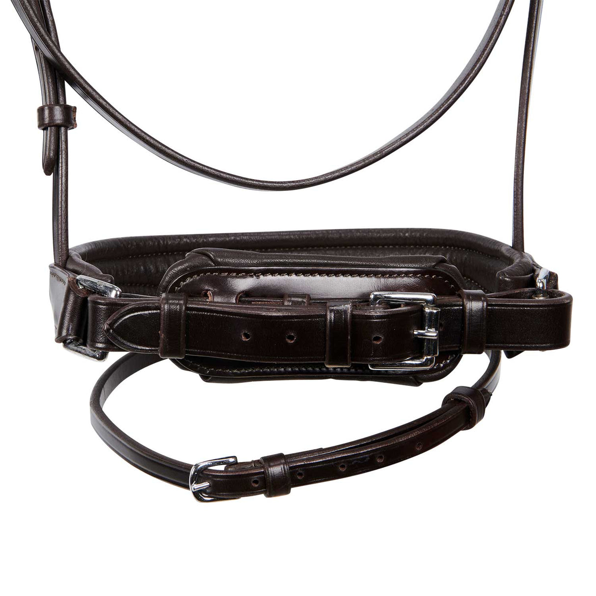 Equestro English Leather Bridle With Glitter