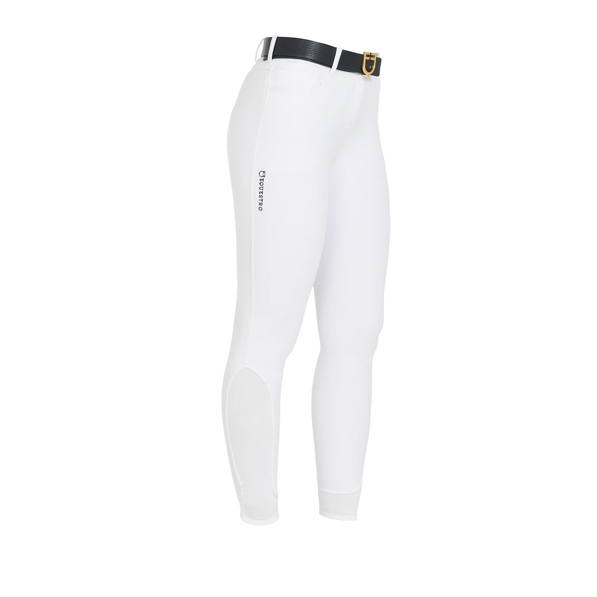 Women's slim fit grip breeches with logo