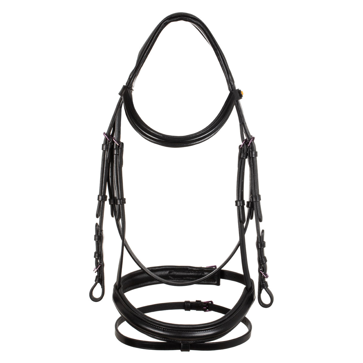 ANATOMIC LEATHER BRIDLE BLACK FITTING