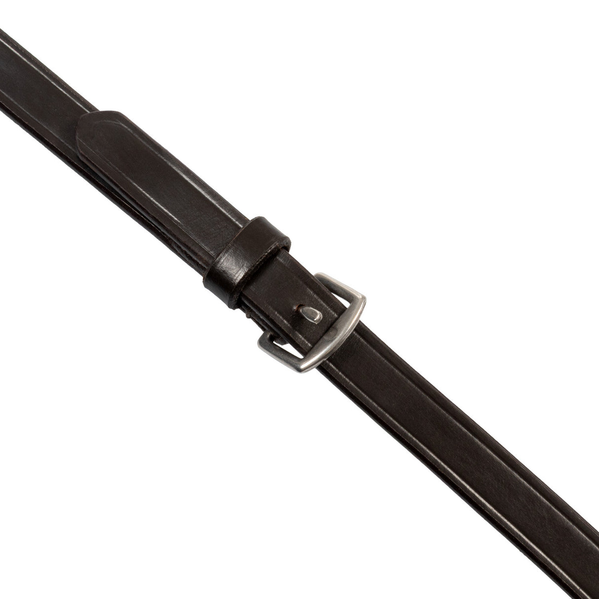 Leather solid grip reins with stoppers