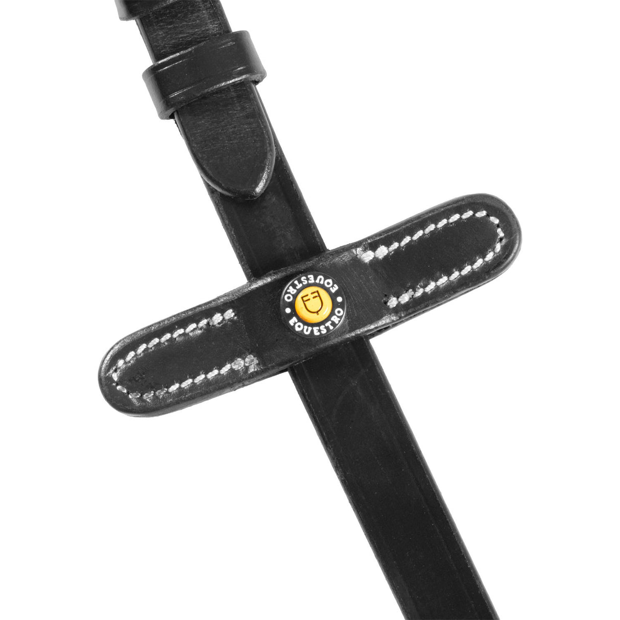 Leather magna reins with rubber grip