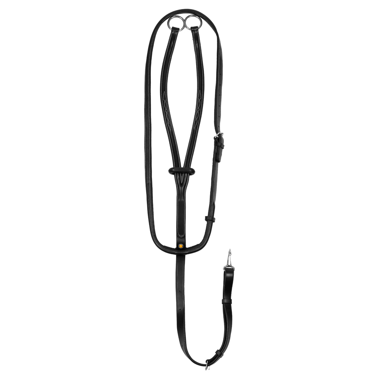 Equestro Collier Martingale With Contrast Stitching