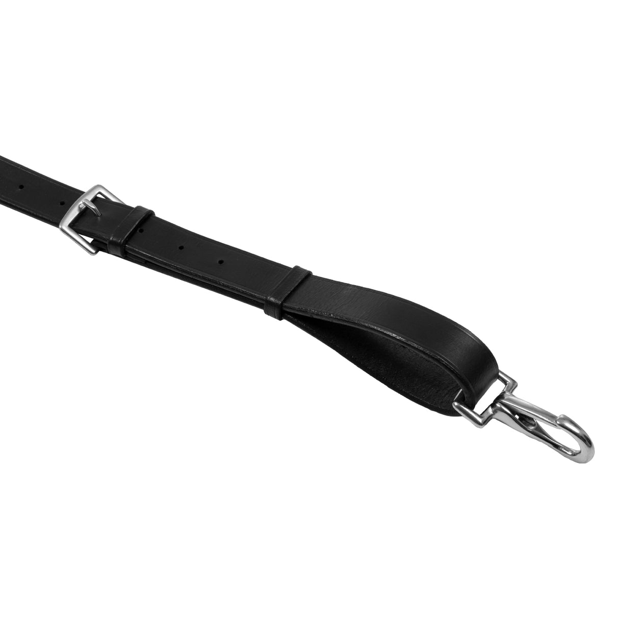 Equestro Collier Martingale With Silver Stitching