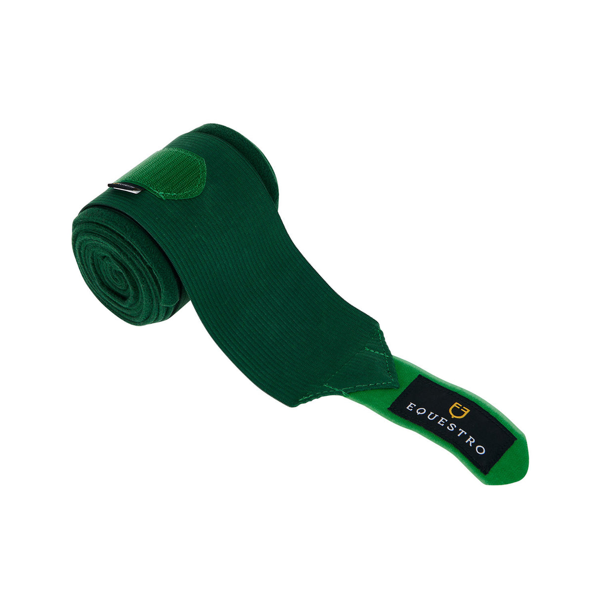 Breathable fleece bandages with elastic
