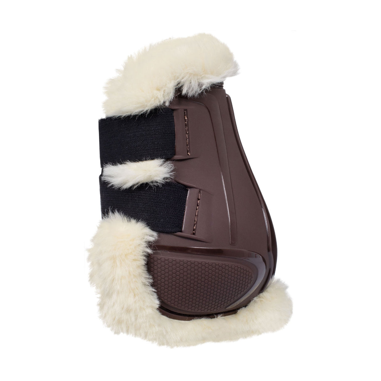 Equestro Fetlock Boots In Tpu And Synthetic Sheepskin