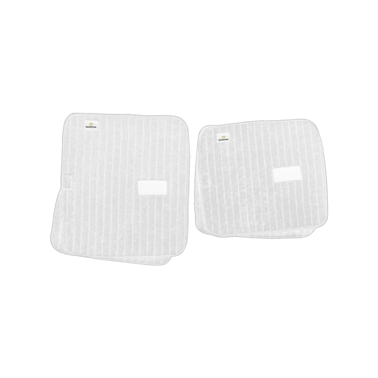 Equestro Terry Cloth Underpads (4Pcs) #colour_white
