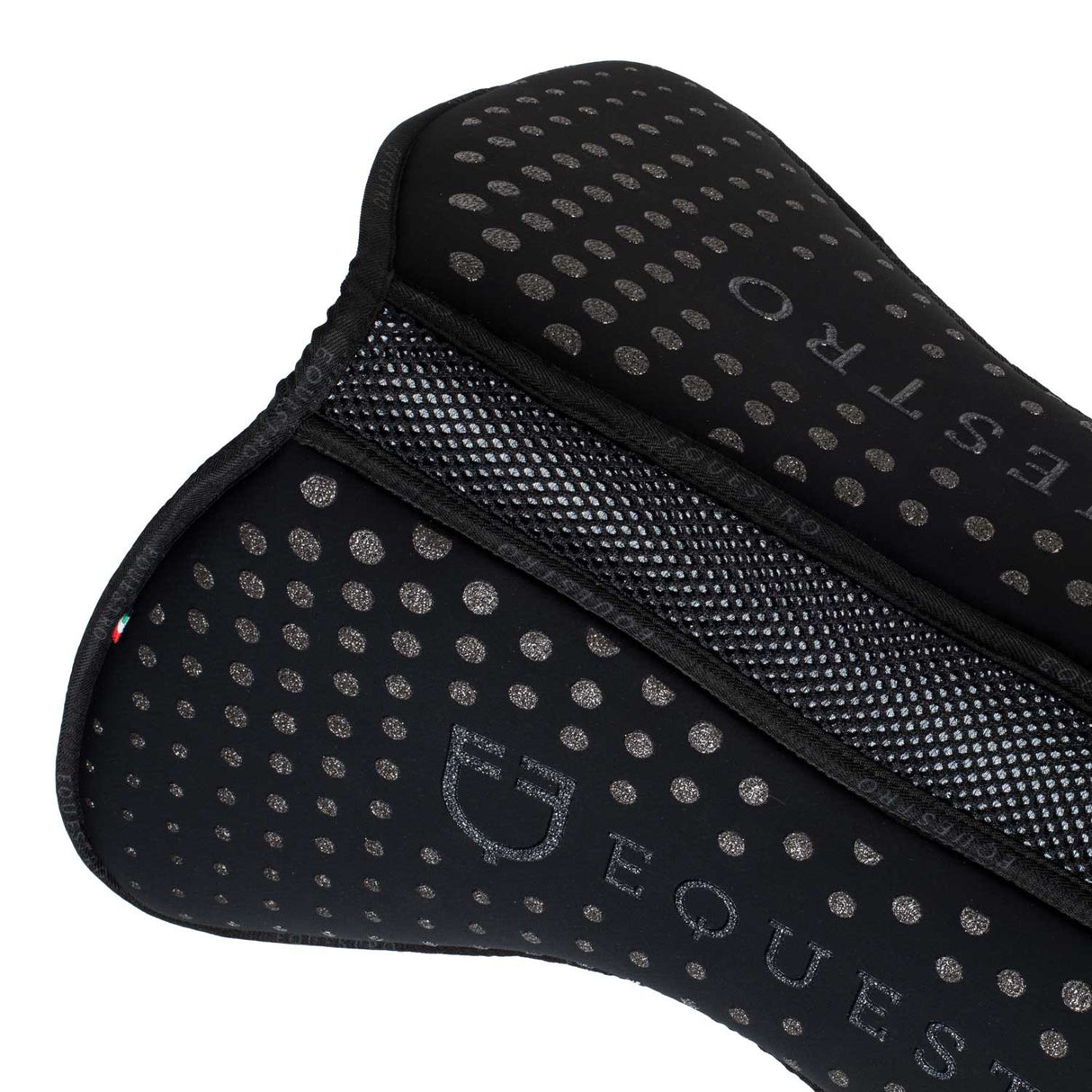 Memory foam pad silicone glitter grip and logo