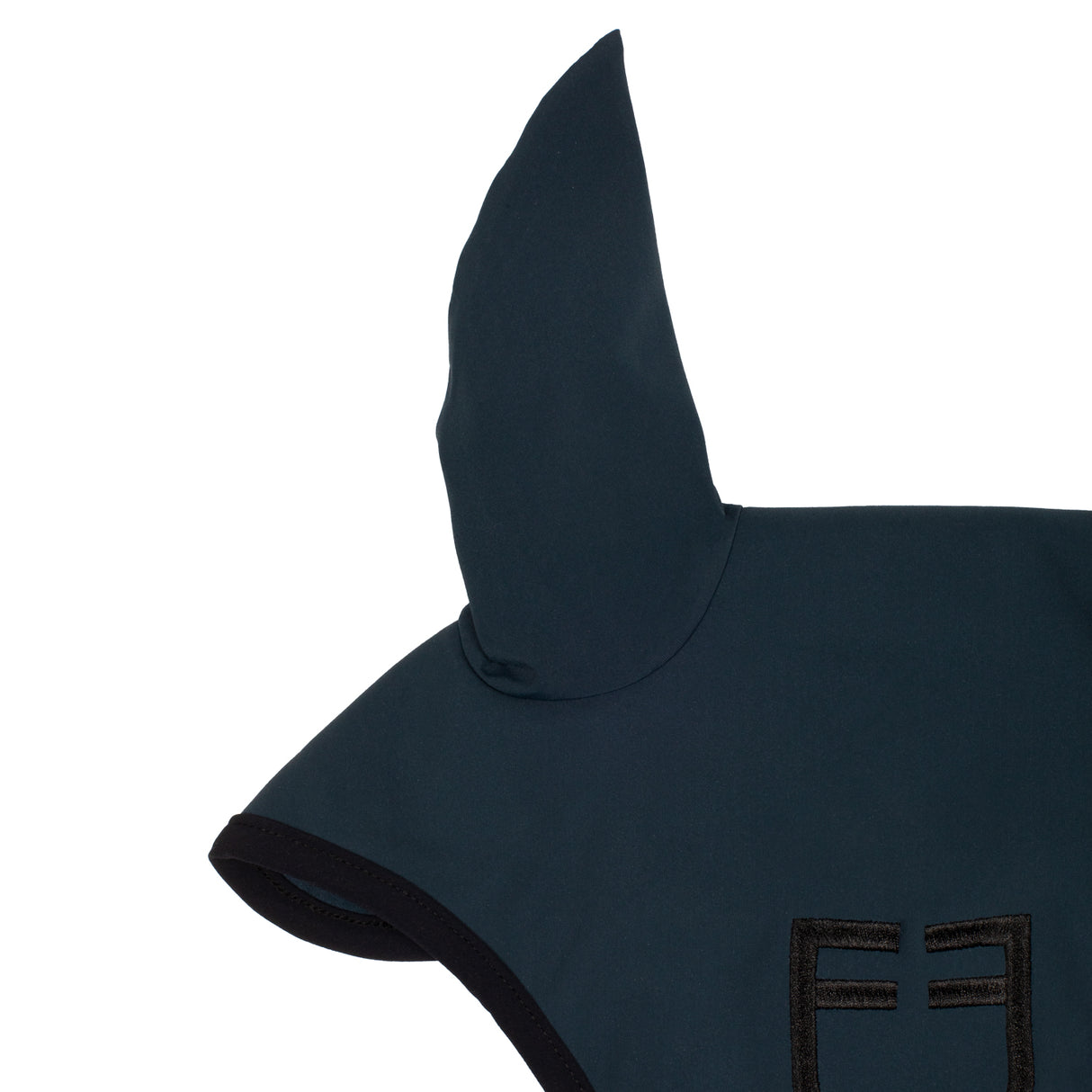Equestro Black Line Edition Fly Veil In Stretch Material