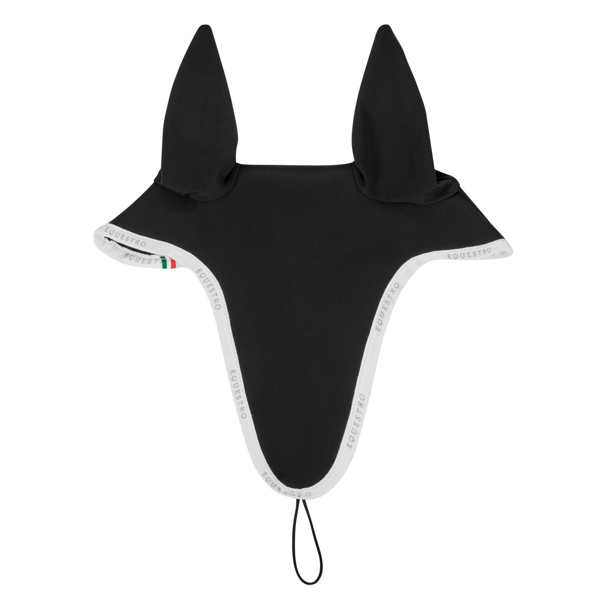 Fly veil in technical fabric with noseband attachment