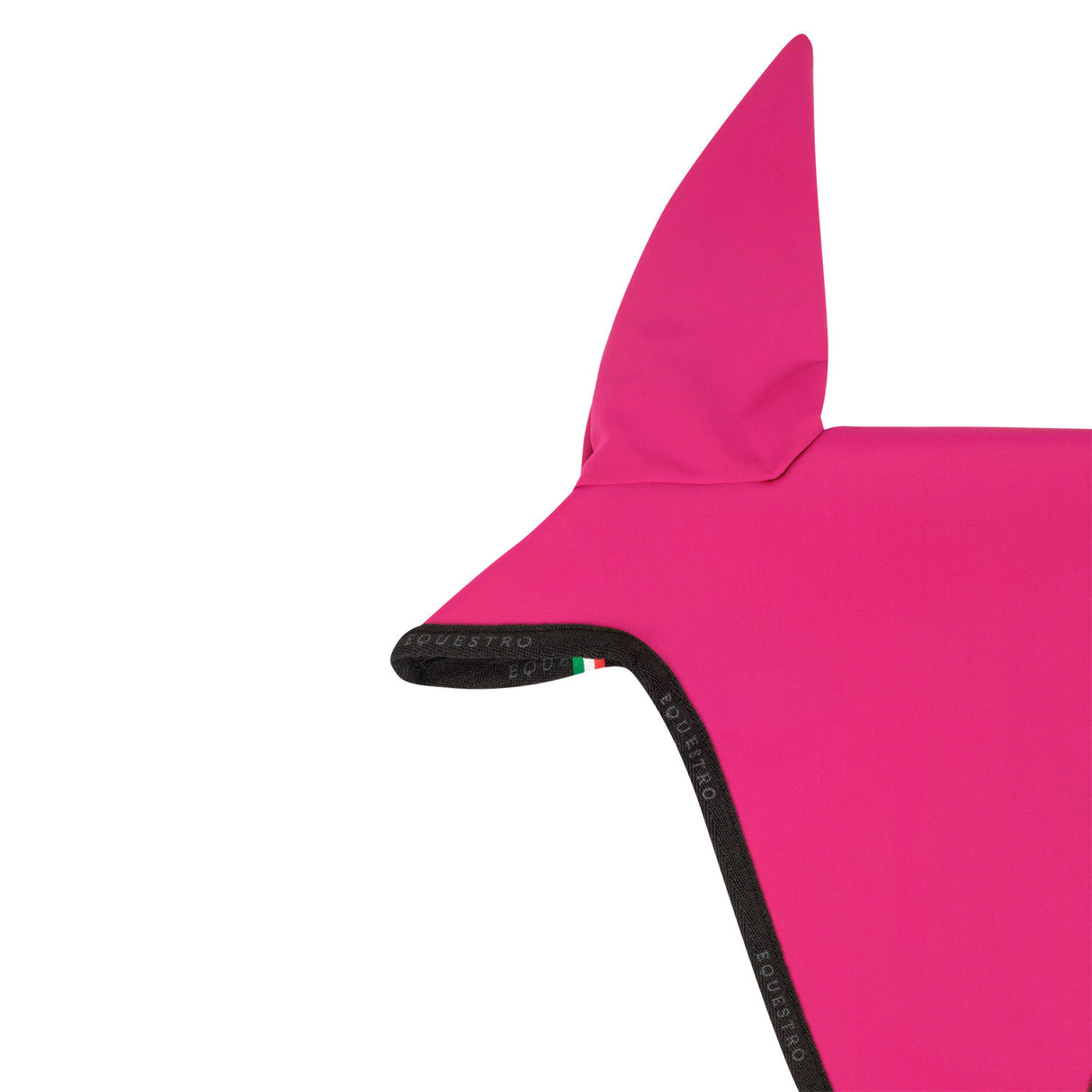 Fly veil in technical fabric with noseband attachment