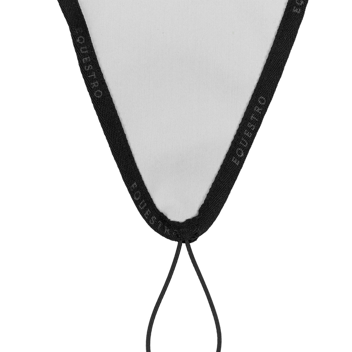 Fly veil in technical fabric with noseband attachment