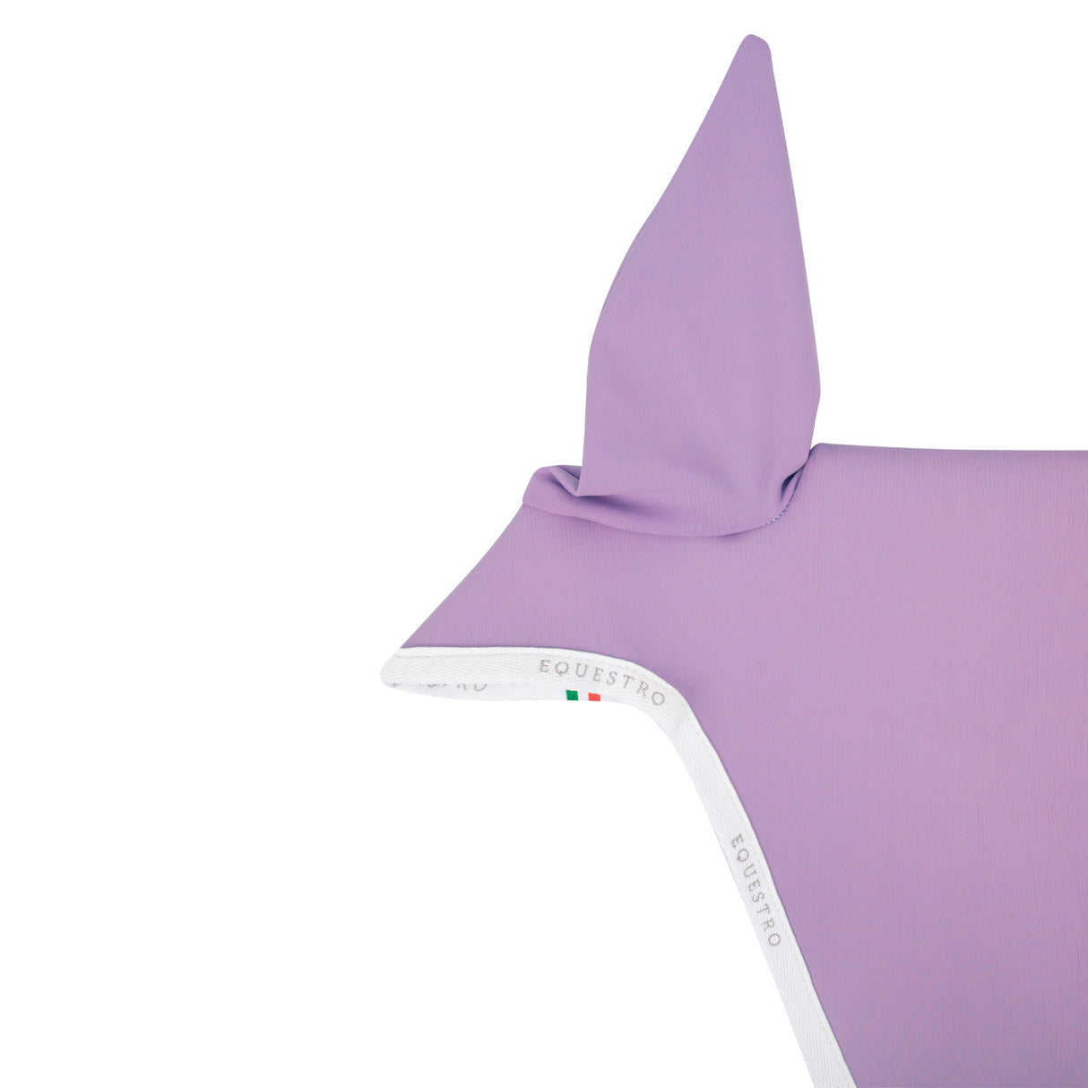 Fly veil in technical fabric with noseband attachment