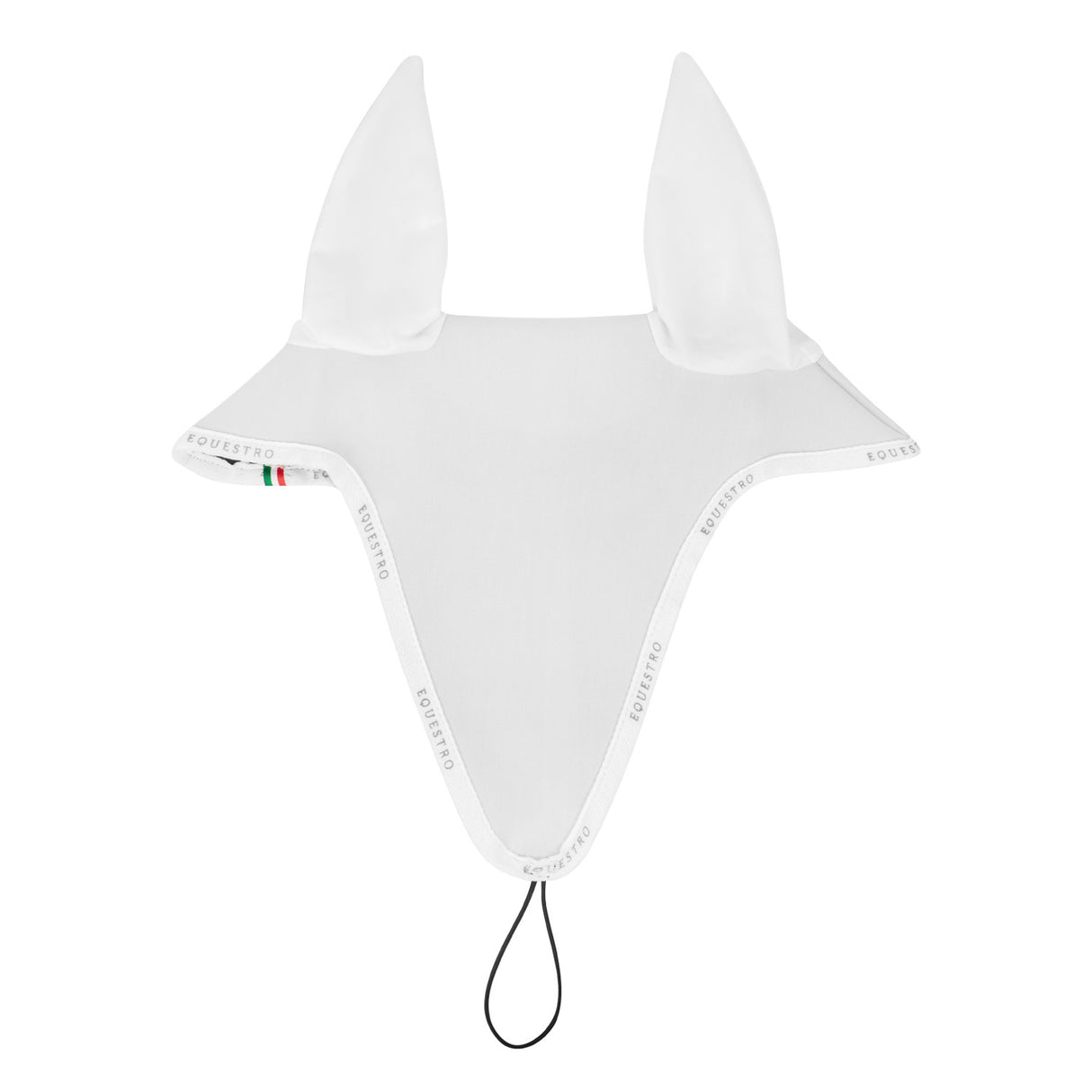 Fly veil in technical fabric with noseband attachment