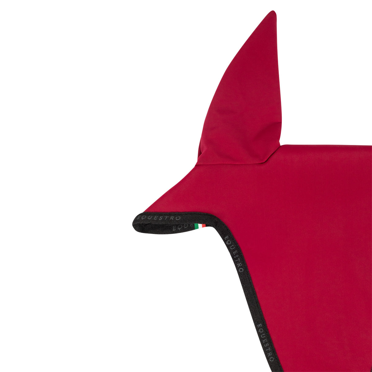 Fly veil in technical fabric with noseband attachment