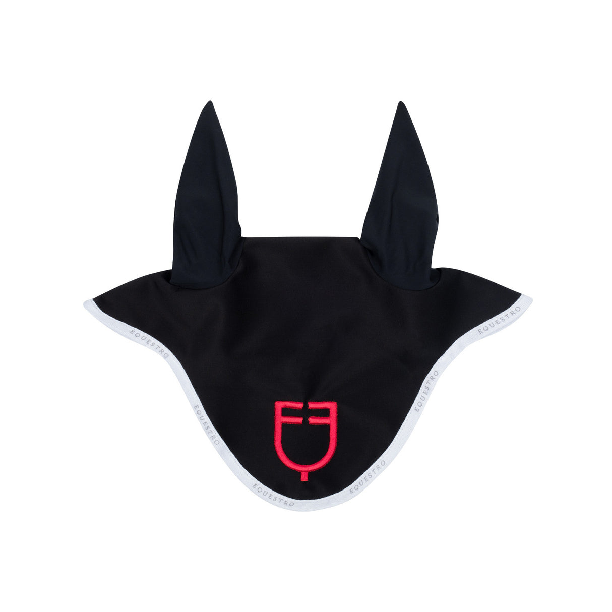 Fly veil in technical fabric with multicolor logo