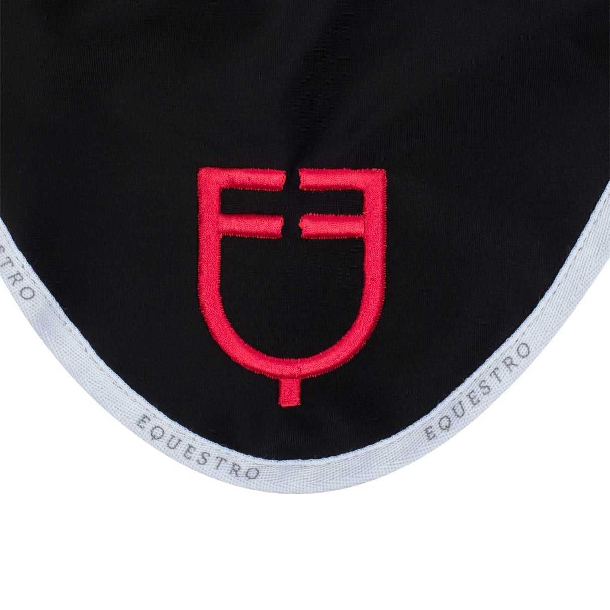 Fly veil in technical fabric with multicolor logo