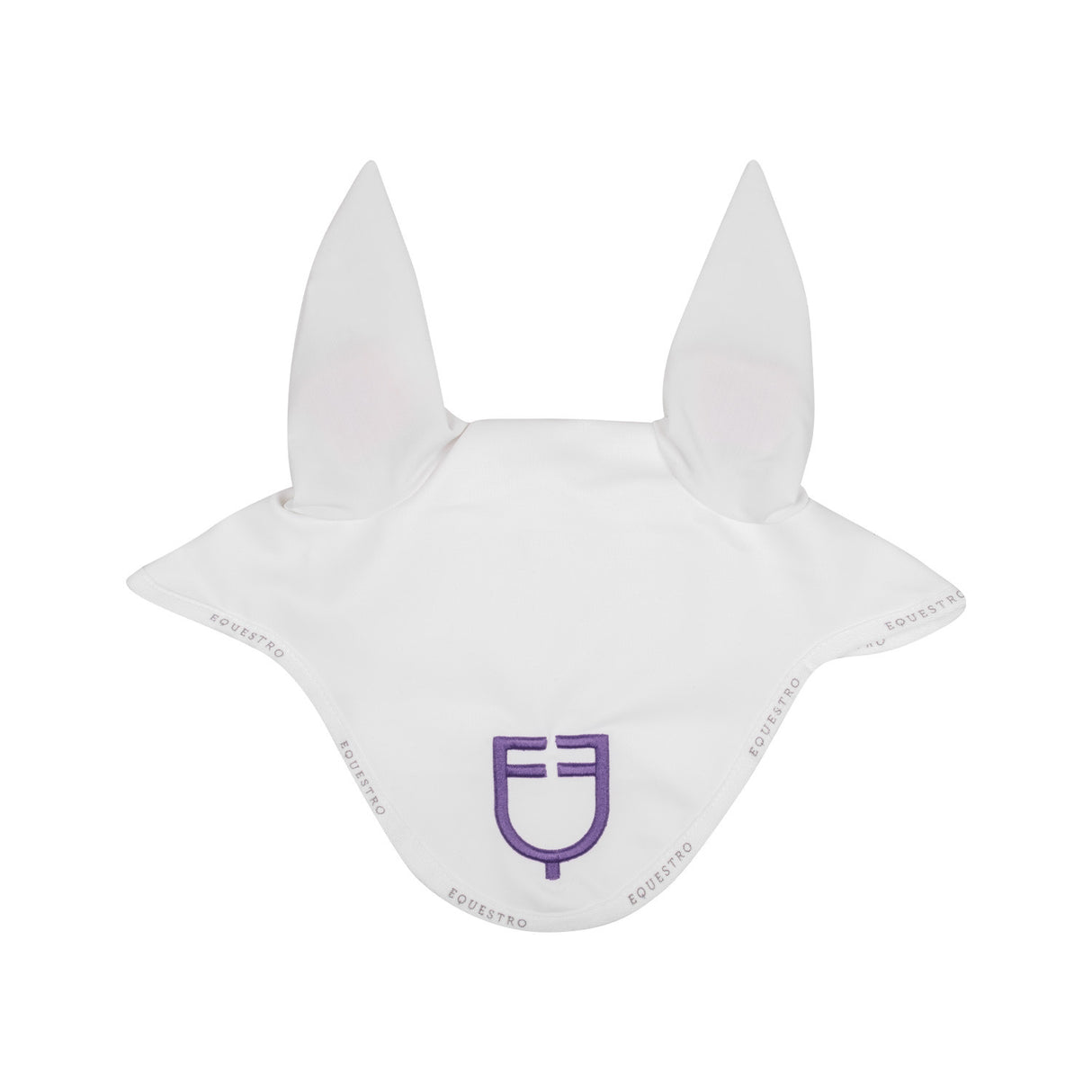 Fly veil in technical fabric with multicolor logo