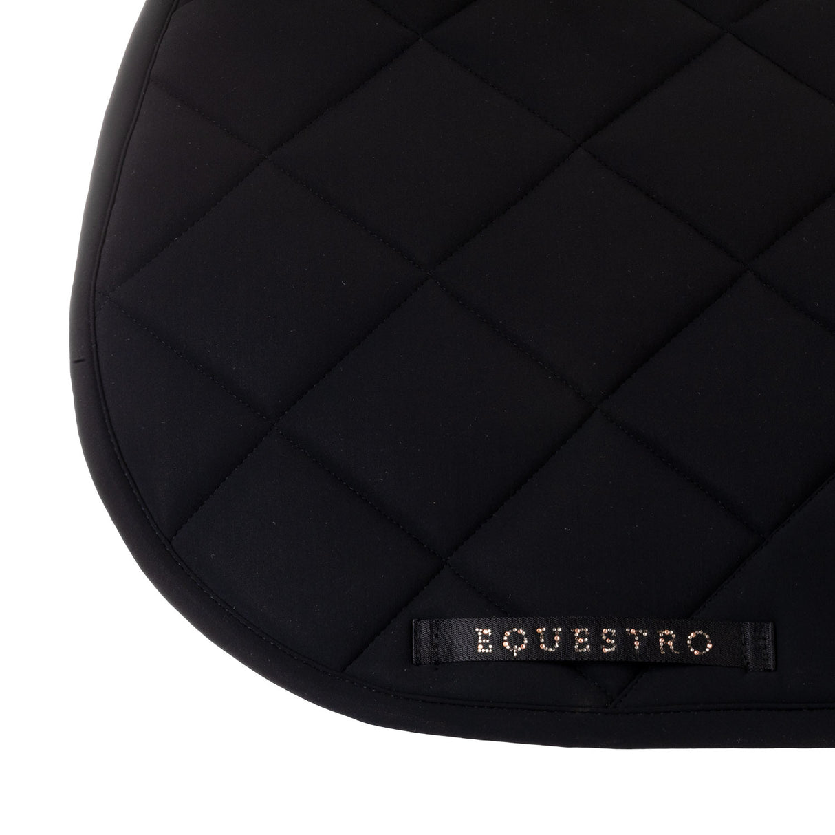 Equestro Jumping Saddle Pad With Rhinestone Logo