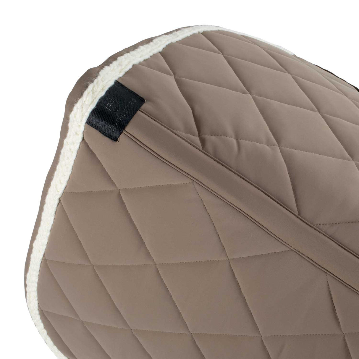 Braided cord dressage saddle pad