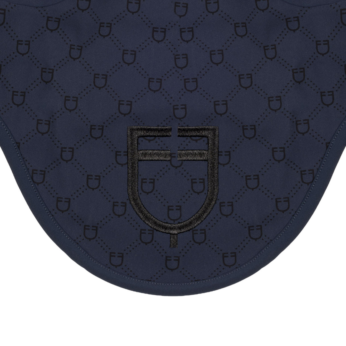 Fly veil with monogram print
