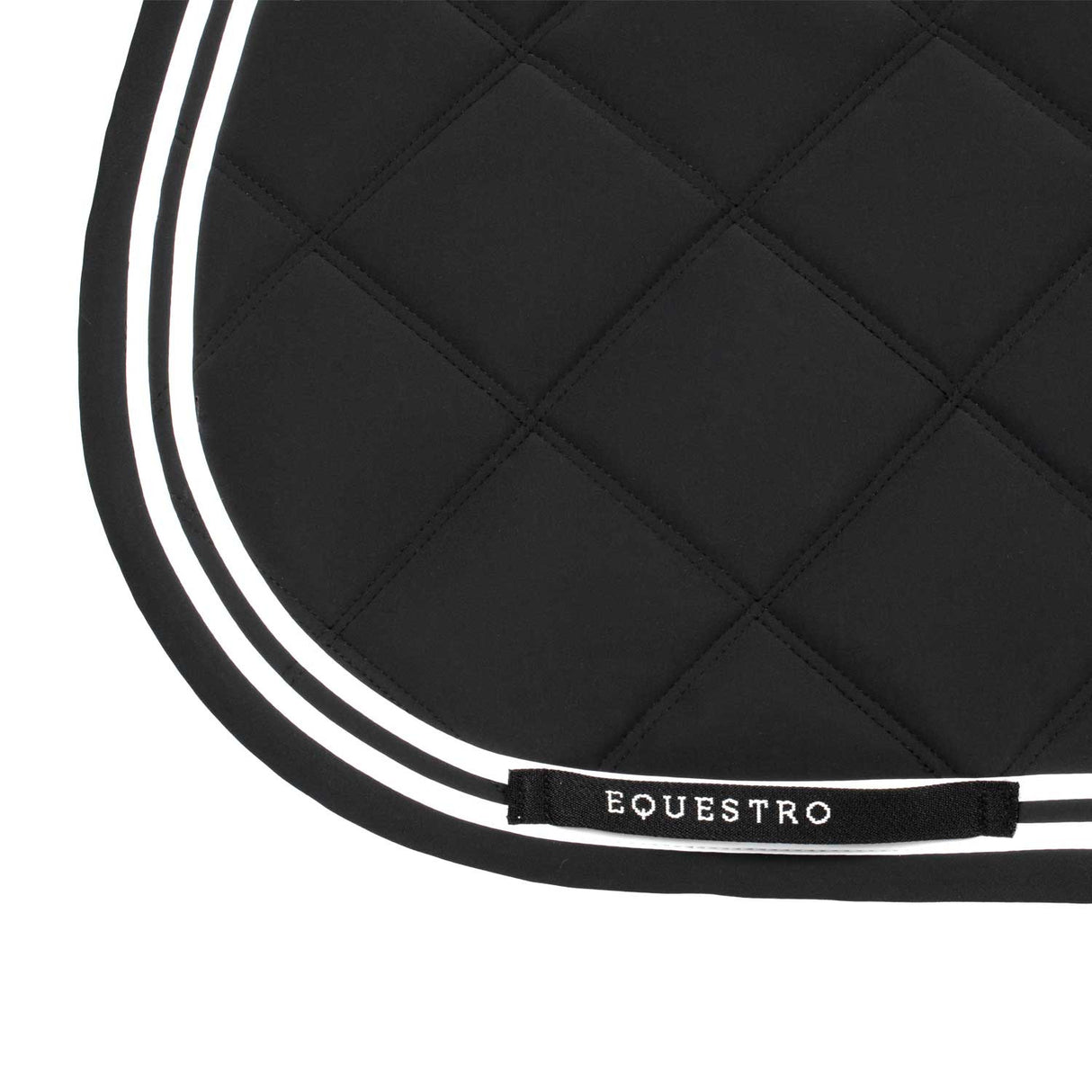 Double Stripes jumping saddle pad in technical fabric